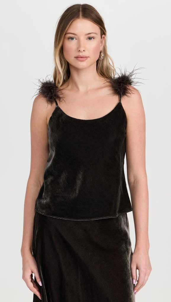 Wayf Sylvie Velvet Cami 6