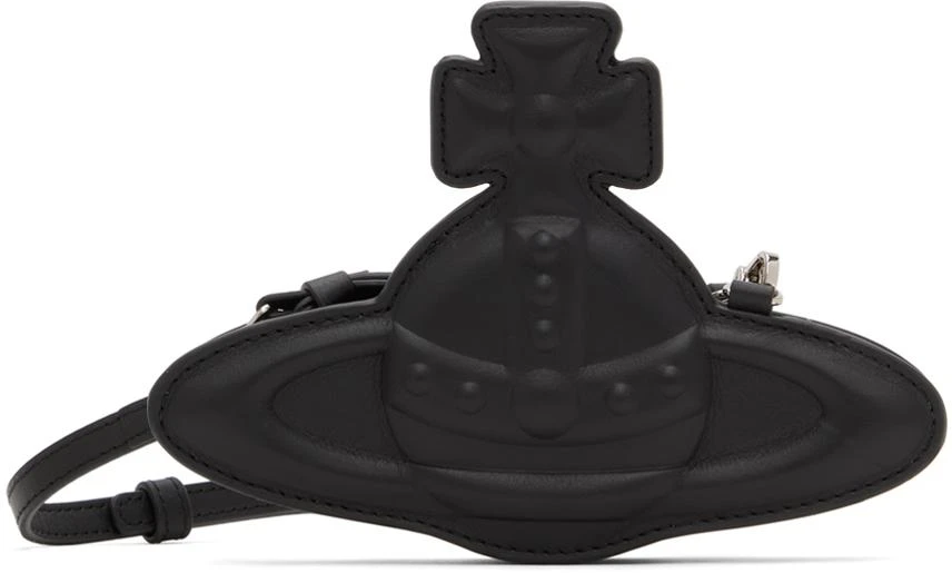 Vivienne Westwood Black Nano Orb Bag 1