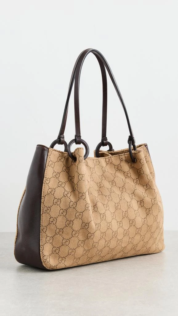 What Goes Around Comes Around Gucci Brown Canvas 101919 Bag 3