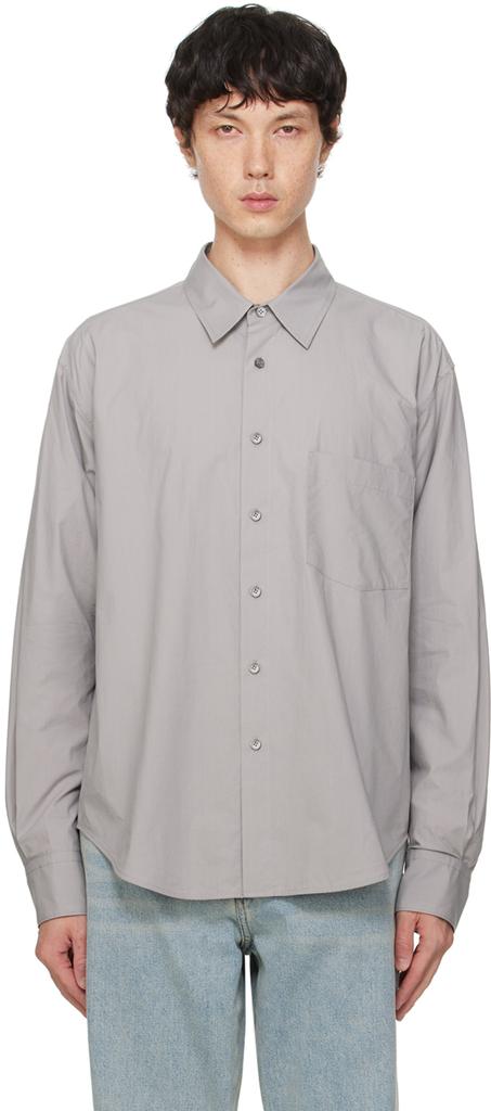 Recto Gray Gigo Oversized Shirt