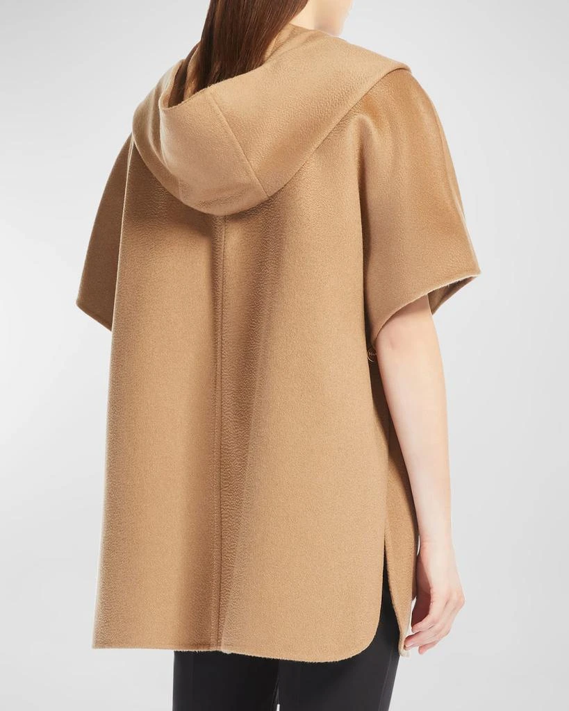 Max Mara Dorico Belted Cashmere Cape 4