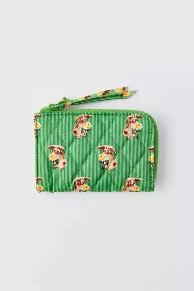 Vera Bradley Vera Bradley UO Exclusive Zip Card Keyring Pouch 1