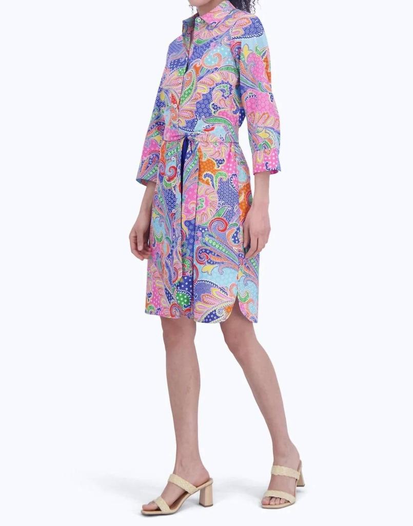 FOXCROFT Foxcroft - Rocca 3/4 Sleeve Dress