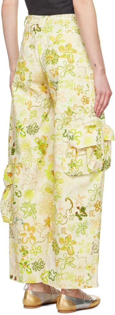 Collina Strada Yellow Lawn Cargo Pants 3