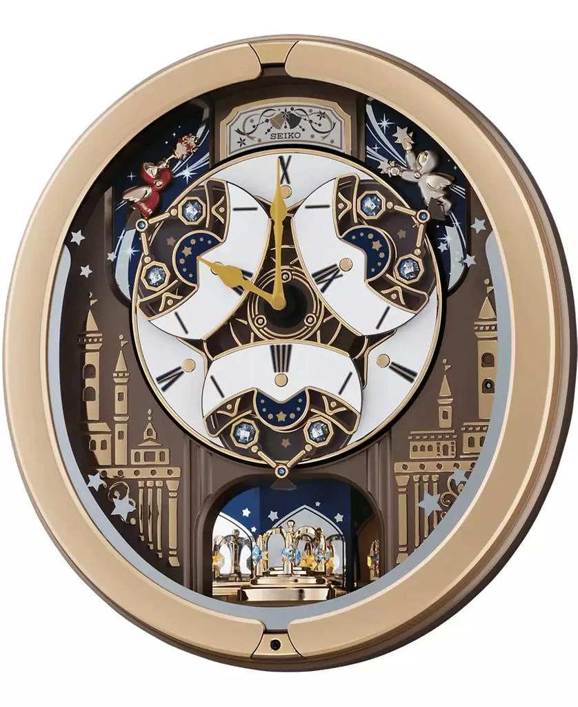 Seiko Melodies in Motion Gold-Tone Wall Clock 3