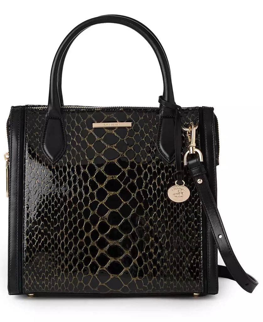 Brahmin Small Caroline Cavatica Leather Satchel 2