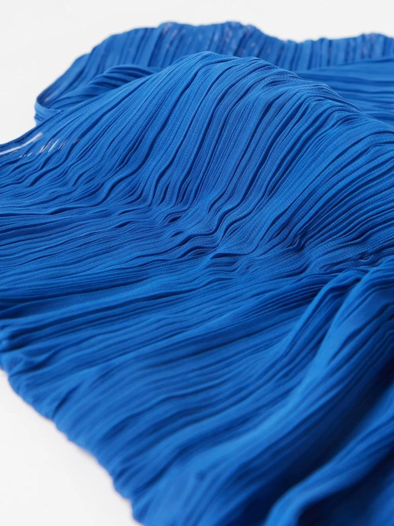 Pleats Please Madame technical-pleated multi-way scarf top 7