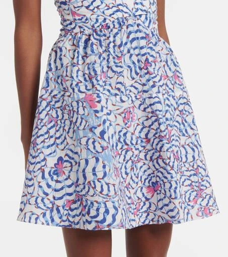 Poupette St Barth Coco printed minidress 5