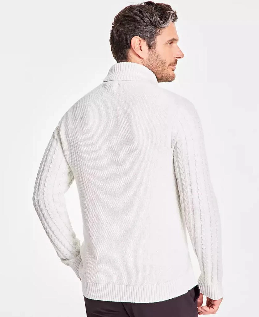 Club Room Men's Chunky Turtleneck Sweater, Created for Macy's 5