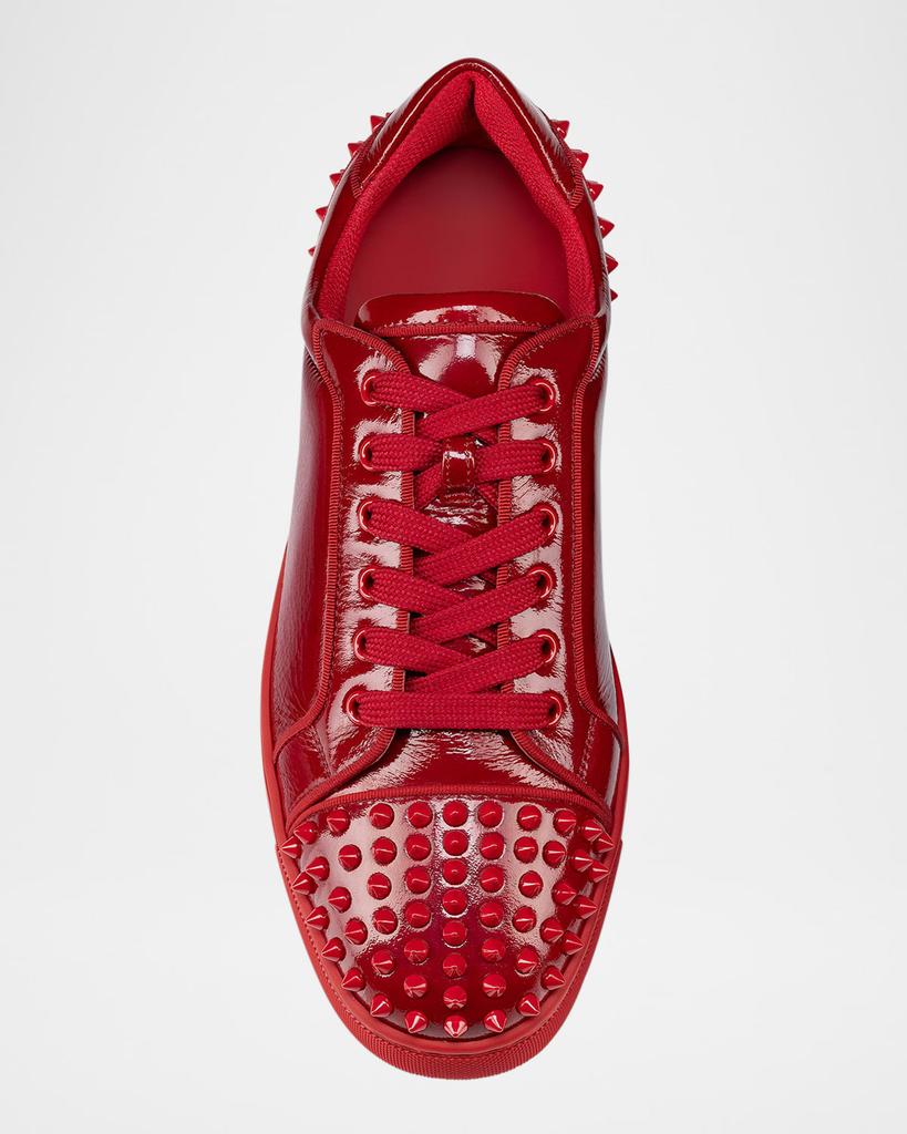 すぐ届く♪Christian Louboutin*Seavaste 2メンズスニーカー赤 Seavaste 2 - Sneakers - Patent leather Vog - Loubi - Men