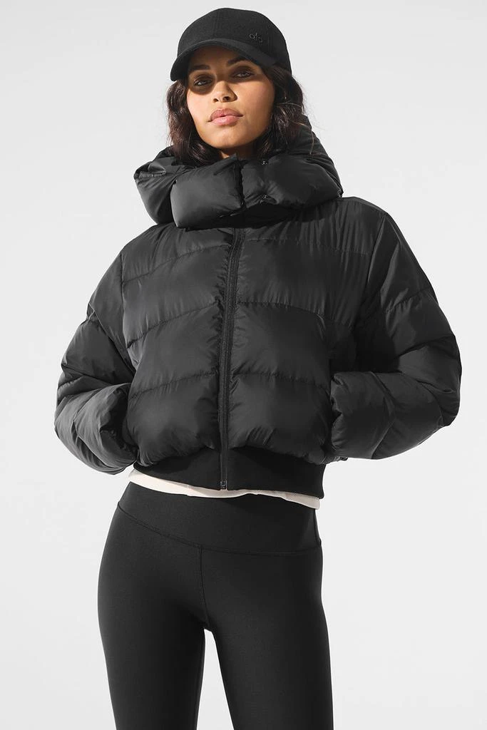 Alo Foxy Puffer Jacket - Black 1
