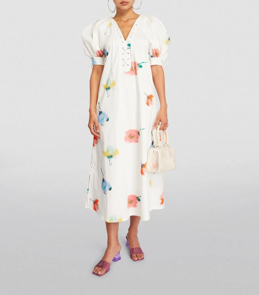 Sleeper Floral Garden Midi Dress 2
