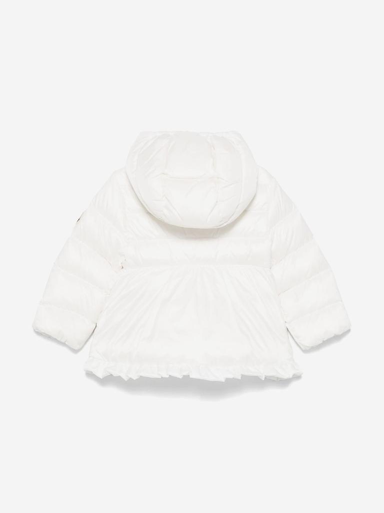 Moncler Moncler Enfant Baby Girls Down Padded Odile Jacket in White