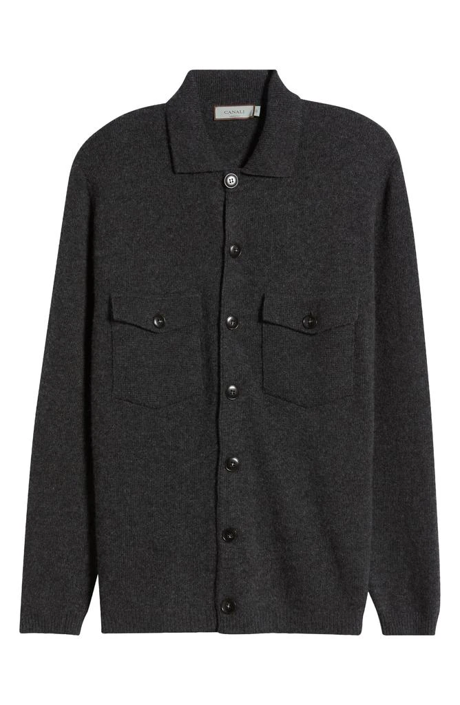 Canali Wool & Cashmere Overshirt 6