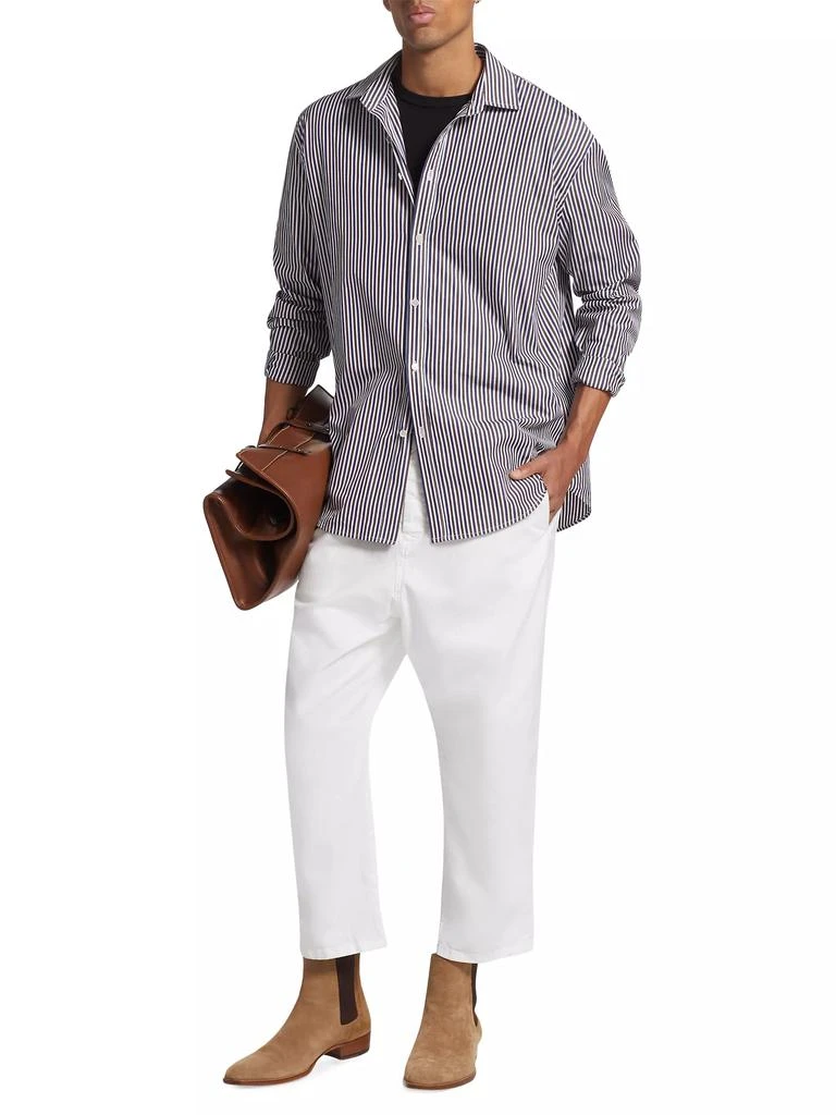 Nili Lotan Cristobal Striped Shirt 2