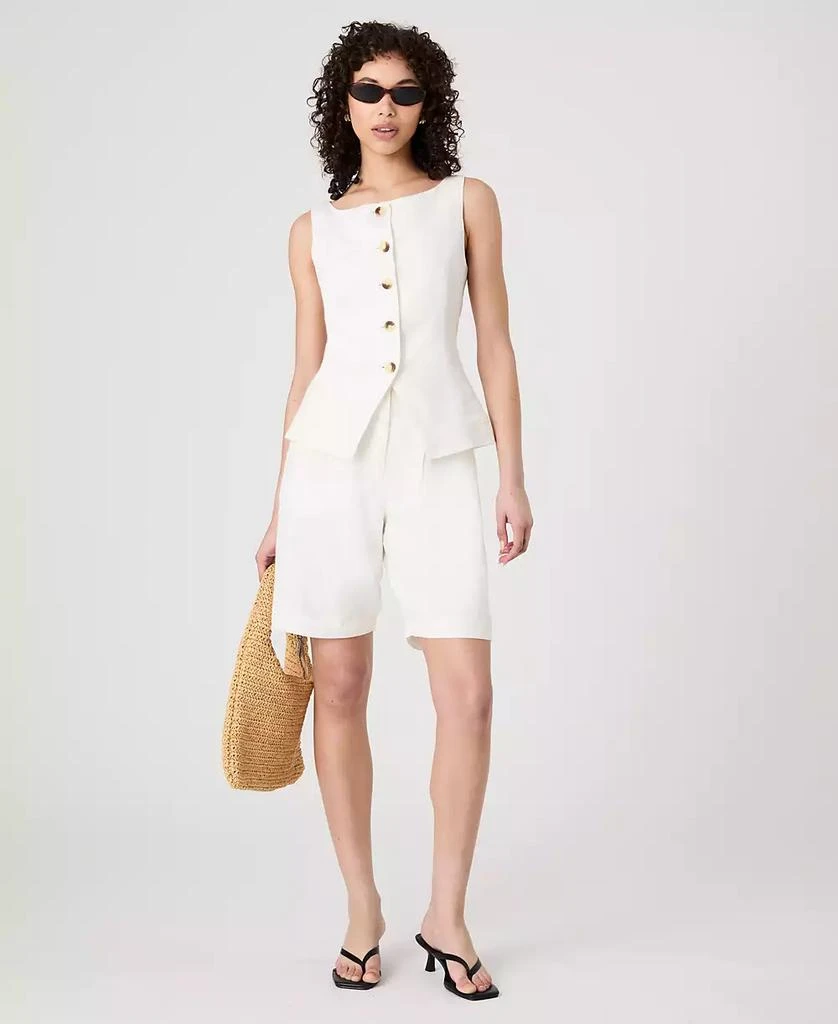 French Connection Women's Birdie High-Rise Bermuda Shorts 3