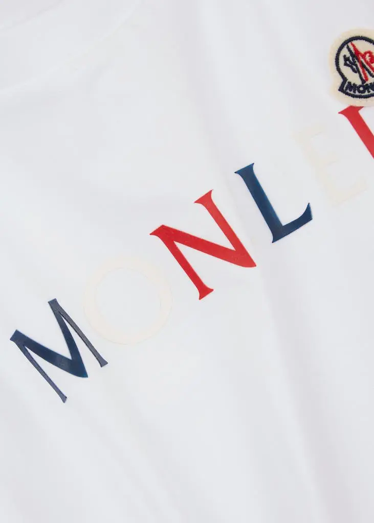 Moncler KIDS Logo cotton T-shirt (8-10 years)  4