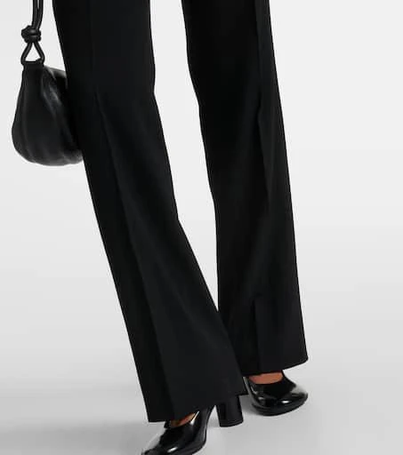 Dries Van Noten High-rise wool-blend straight pants 5
