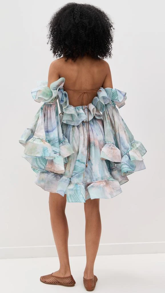 Zimmermann Illuminate Flounce Mini Dress 3