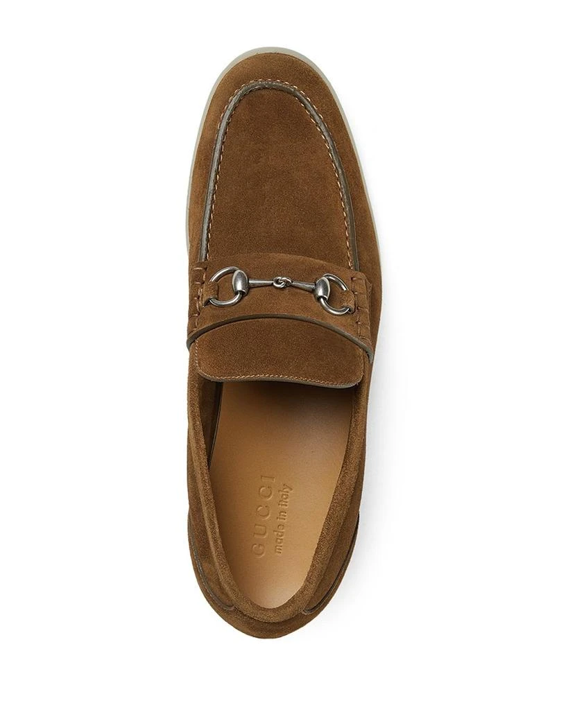Gucci Men's Suede Horsebit Loafers 3