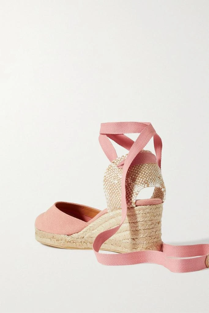 CASTAÑER Carina 60 canvas wedge espadrilles 3