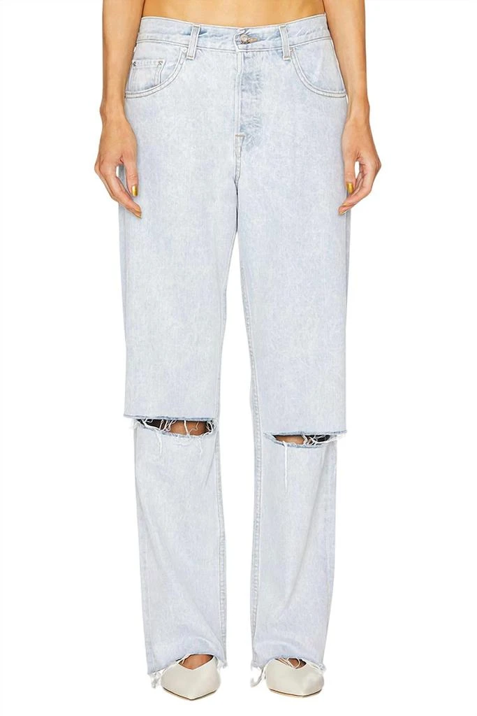 GRLFRND Grlfrnd - BELLA LOW RISE BOYFRIEND JEANS 1