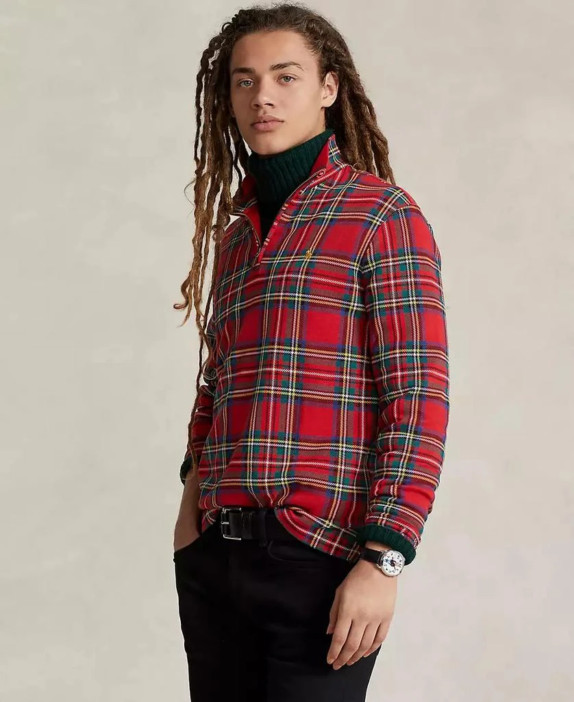 Ralph Lauren Men's Estate-Rib Cotton Quarter-Zip Pullover 1