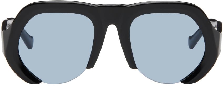 Grey Ant SSENSE Exclusive Black Sphere Sunglasses