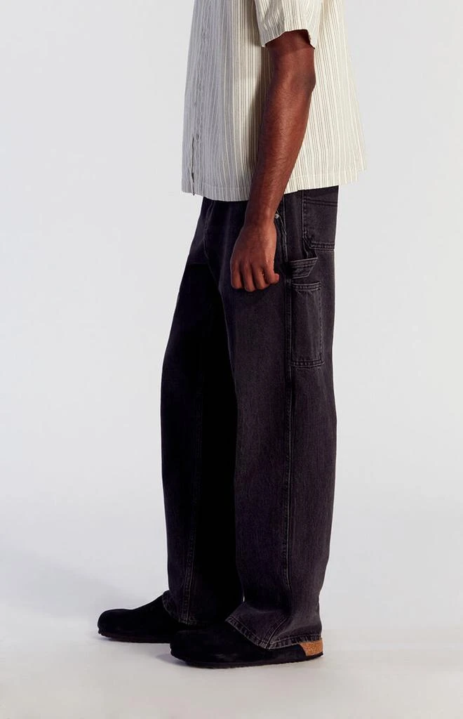 PacSun Black Baggy Carpenter Jeans 3