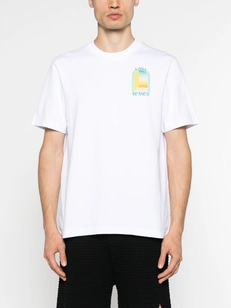Casablanca CASABLANCA - Logo T-shirt 4