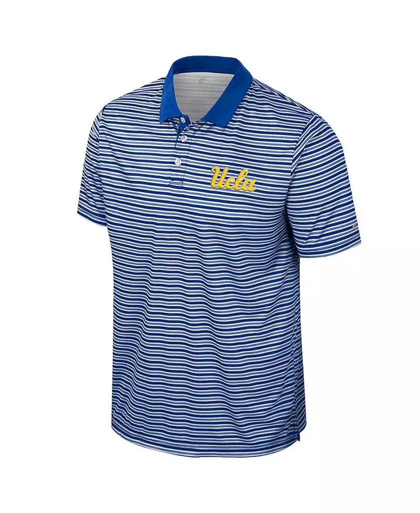 Colosseum Men's Blue UCLA Bruins Striped Polo Shirt