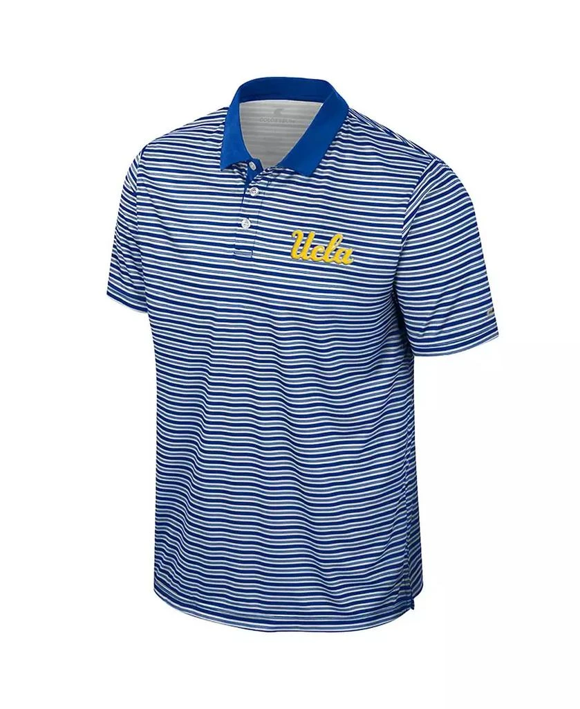Colosseum Men
s Blue UCLA Bruins Striped Polo Shirt 2
