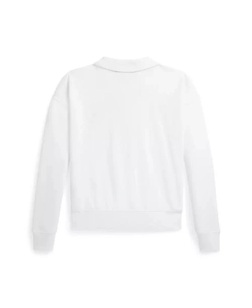 Ralph Lauren Big Girls Logo French Terry Polo Sweatshirt 2