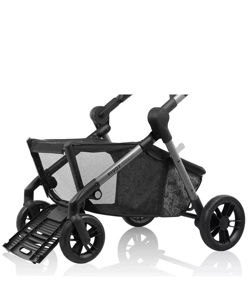 Evenflo Pivot Troop Child Pet Modular Travel System with Litemax ICS 24