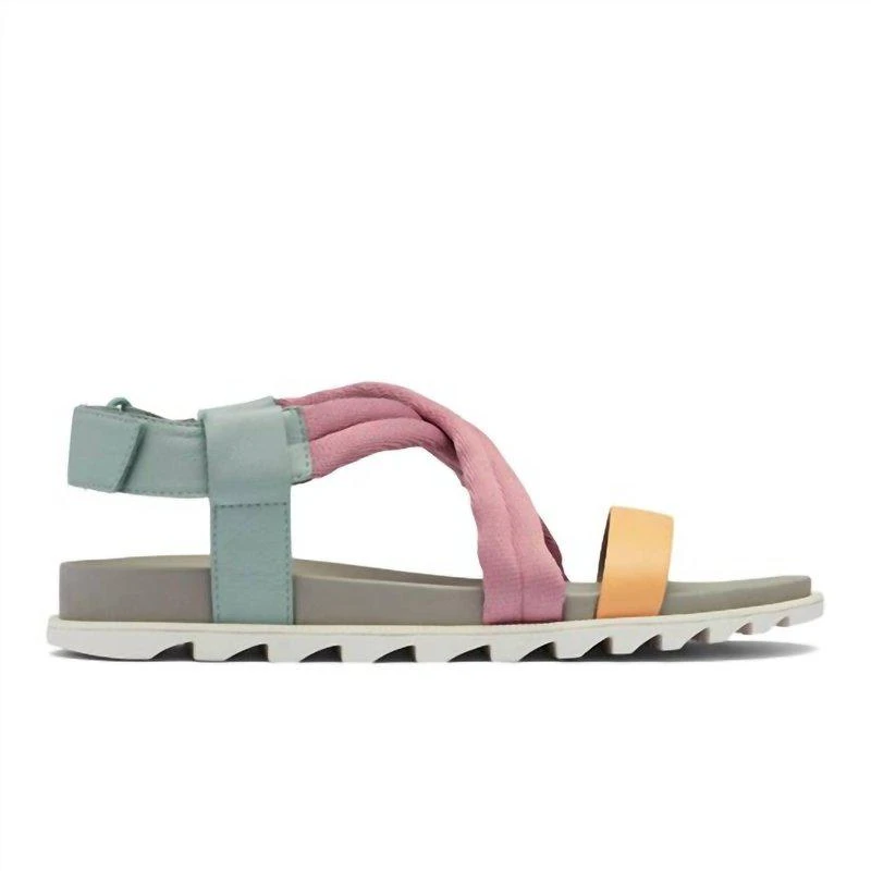 SOREL Women's Roaming Deco Sandal In Crushed Blue 1