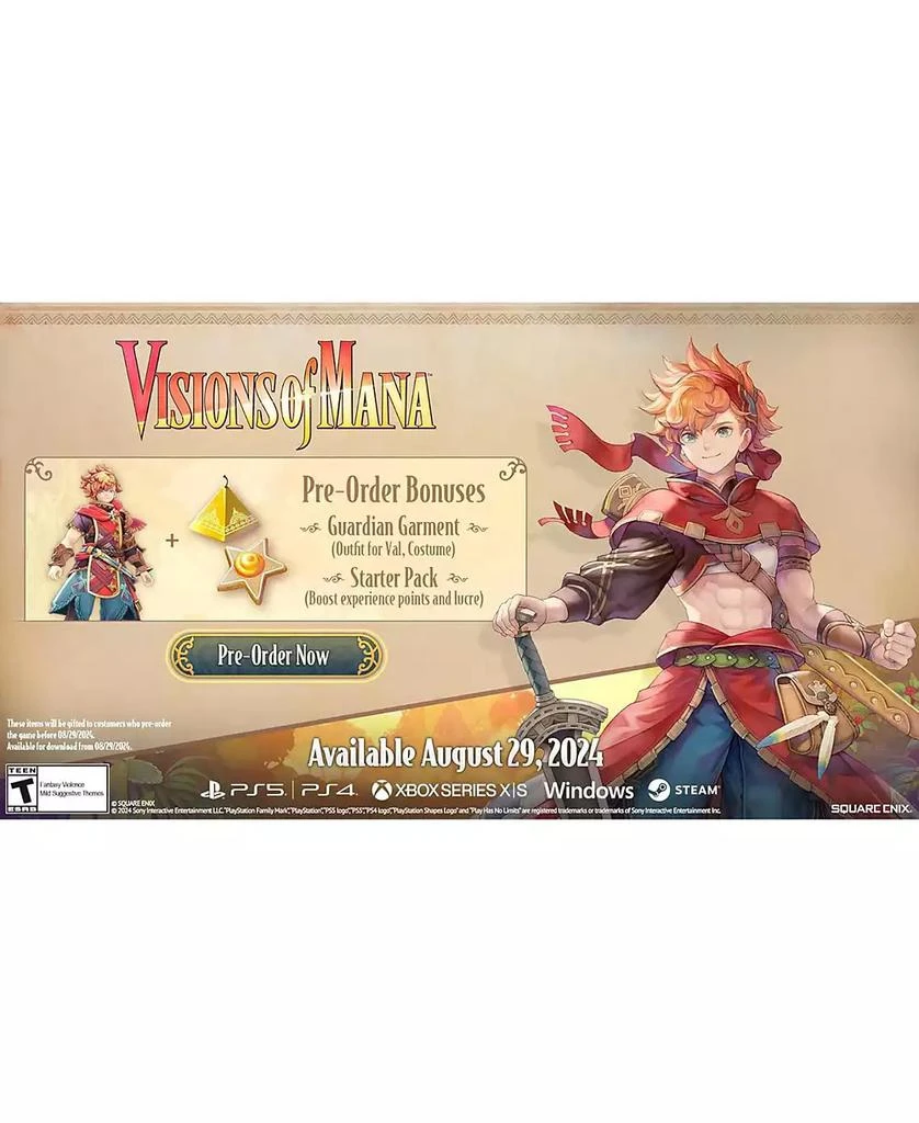 Square Enix Visions of Mana for Xbox Series X 2