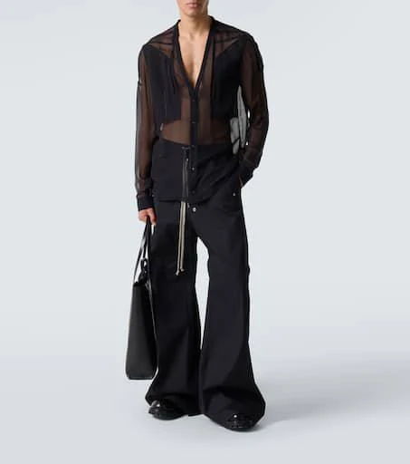 Rick Owens Sheer silk shirt 2
