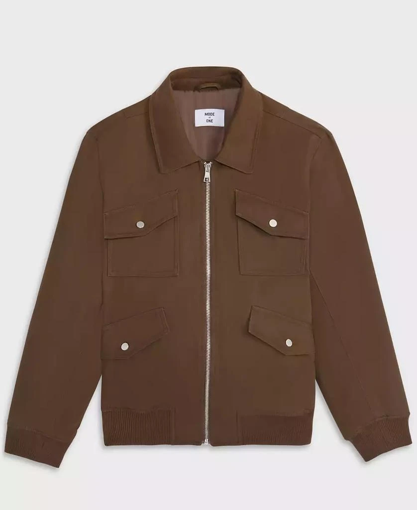 Mode of One Men's Multi Pocket Bomber Jacket, Created for Macy's 3