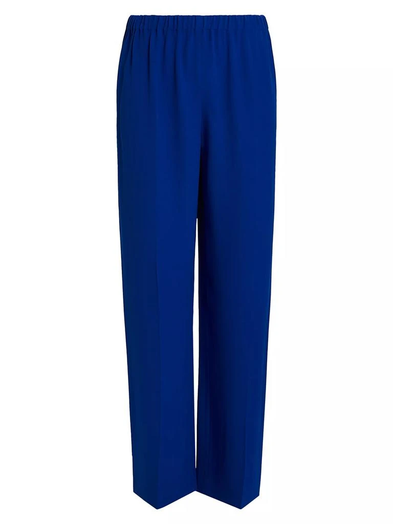 Marina Rinaldi Plus Agile Crêpê Envers Satin Trousers 1