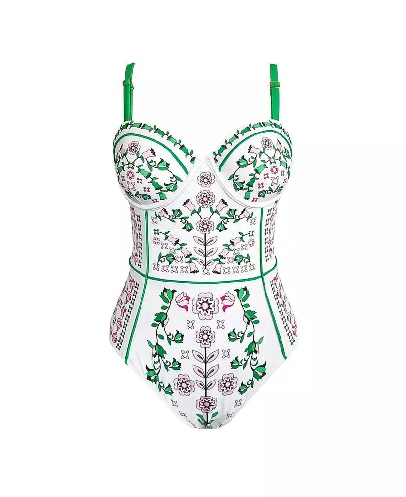 Jessie Zhao New York Women
s Ivy Parterre One Piece Swimsuit 8