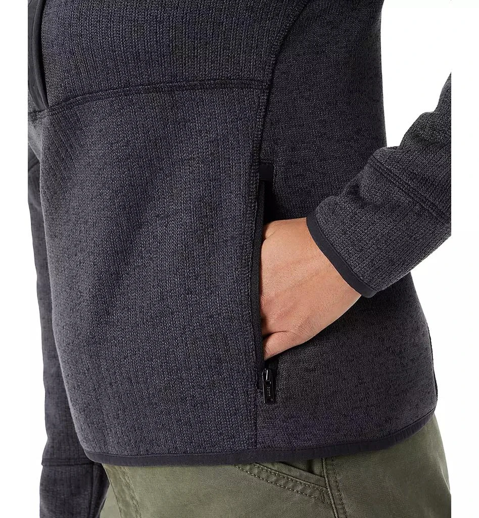 BASS OUTDOOR Women's Mixed-Media Mock-Neck Sweatshirt 4