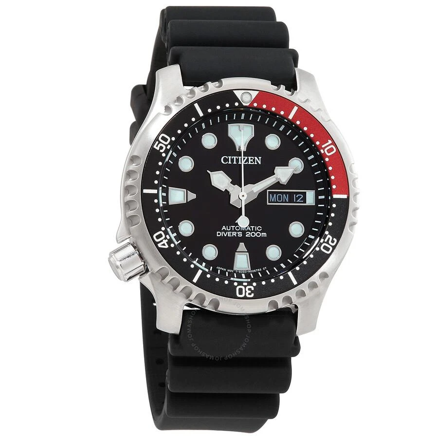 Citizen Promaster Marine Automatic Black Dial Men's Watch NY0085-19E 1
