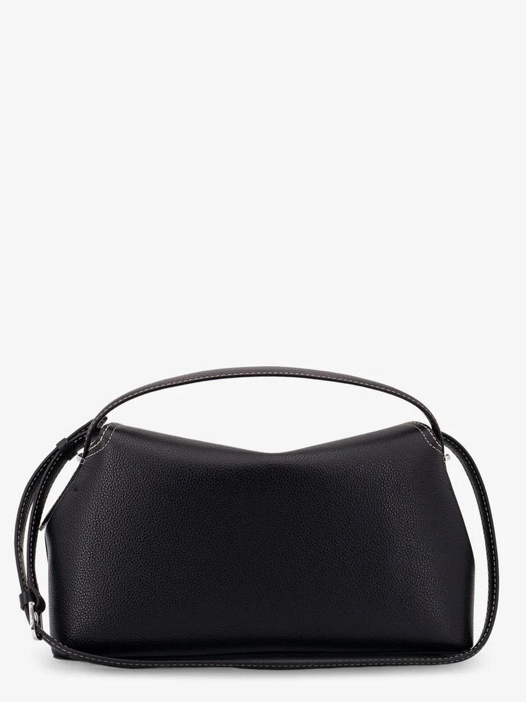 Totême T-Lock leather handbag with contrasting stitching 3
