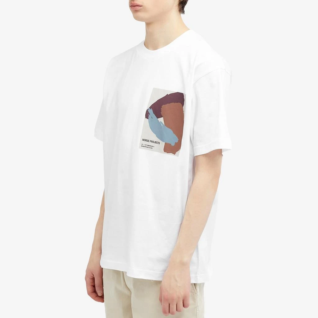 Norse Projects Norse Projects Simon Organic Brush Stroke Print T-Shirt 2