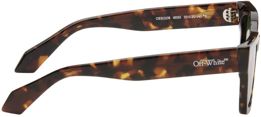 Off-White Tortoiseshell Midland Sunglasses 2