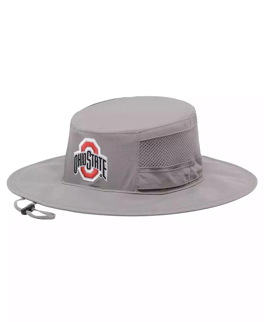 Columbia Men's Gray Ohio State Buckeyes Bora Bora Iii Omni-Shade Booney Hat 1
