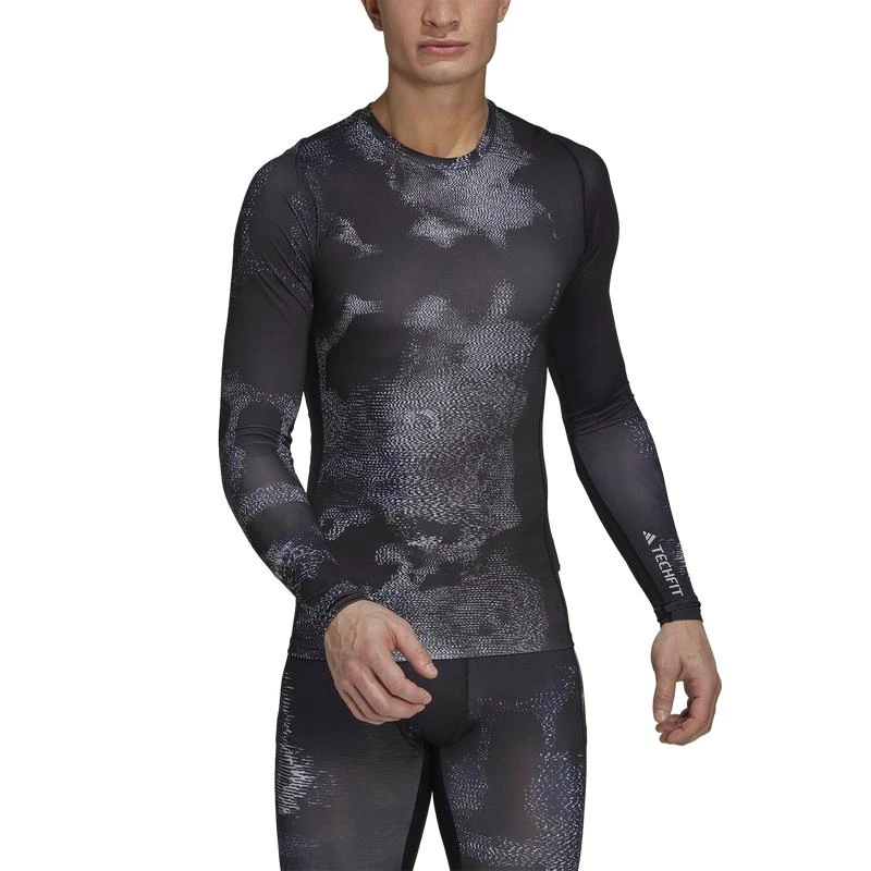 Adidas adidas Techfit Hi Long Sleeve T-Shirt - Men's 1
