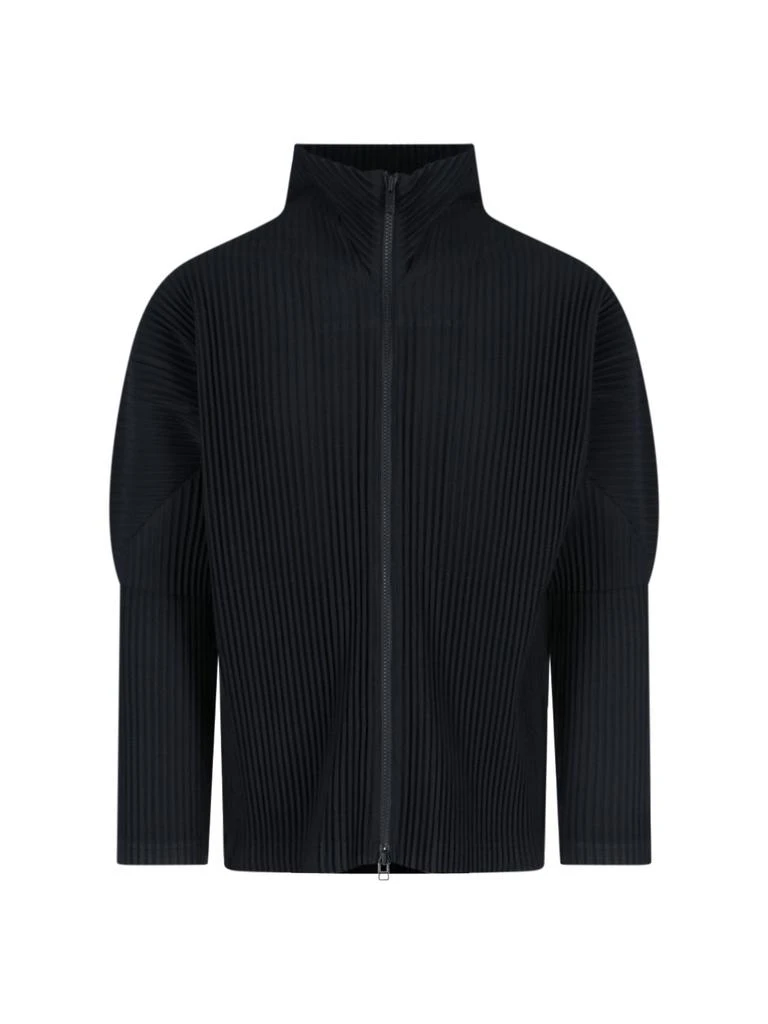 Homme Plissé Issey Miyake Homme Plissé Issey Miyake Zip-Up Pleated Jacket 1