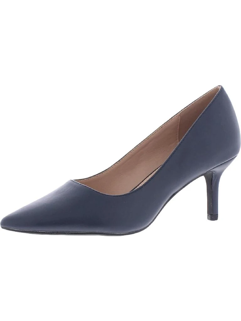 French Connection Kate Womens Vegan Leather Slip On Pumps 1