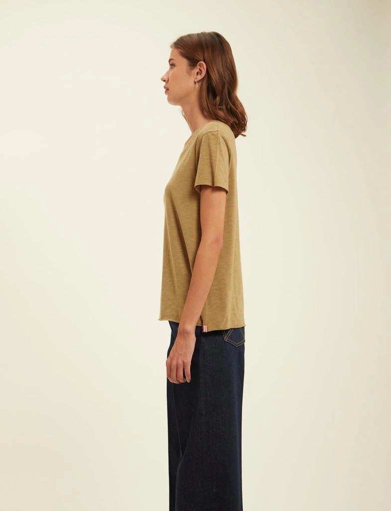 INES DE LA FRESSANGE PARIS Katalina khaki T-shirt 5